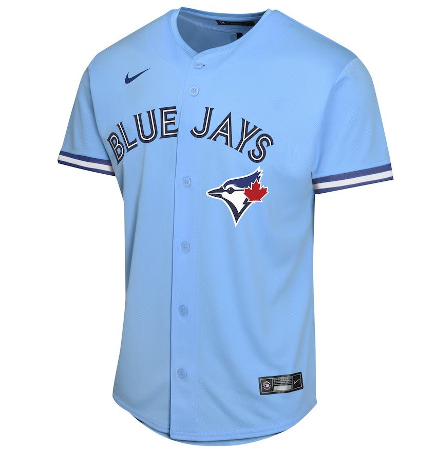 Youth Toronto Blue Jays Bo Bichette Nike Powder Blue Alternate Limited Player Jersey