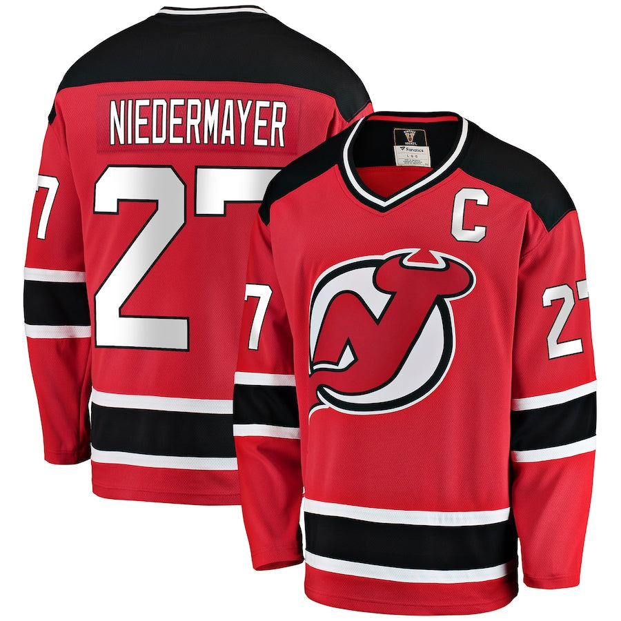 Scott Niedermayer New Jersey Devils   Premier Breakaway Retired  Jersey - Red