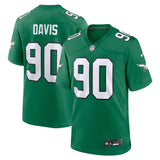 Jordan Davis Philadelphia Eagles Nike Alternate Game Jersey - Kelly Green