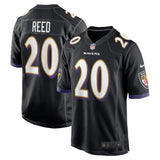 Ed Reed Baltimore Ravens Nike Retired   Jersey - Black