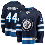 Men's Winnipeg Jets Josh Morrissey Fanatics Navy Breakaway  Jersey
