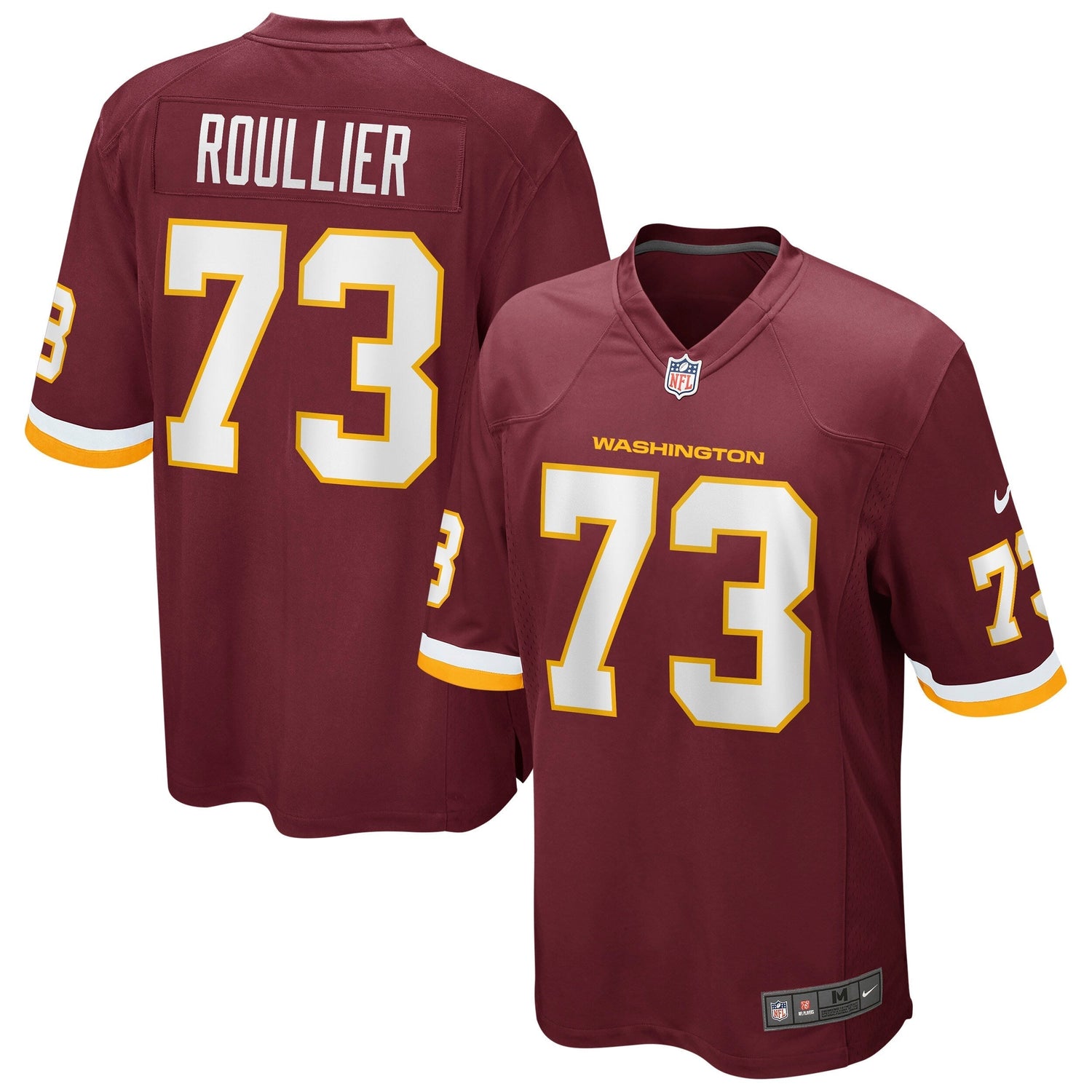 Chase Roullier Washington Football Team Nike Game   Jersey - Burgundy