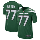 Mekhi Becton New York Jets Nike   Game Jersey - Gotham Green