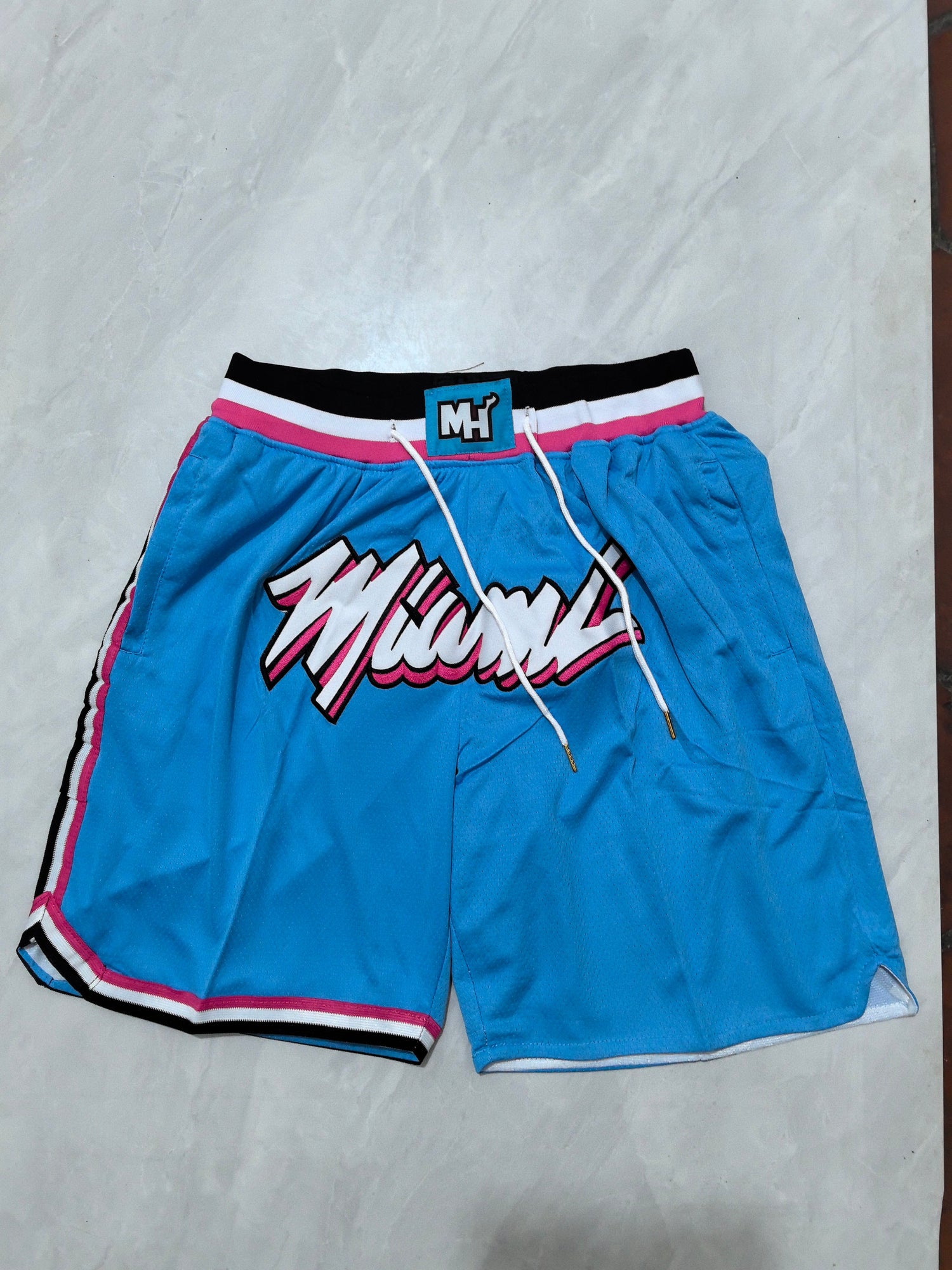 JUST DON Miami Heat Pocket Shorts
