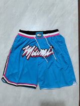 JUST DON Miami Heat Pocket Shorts