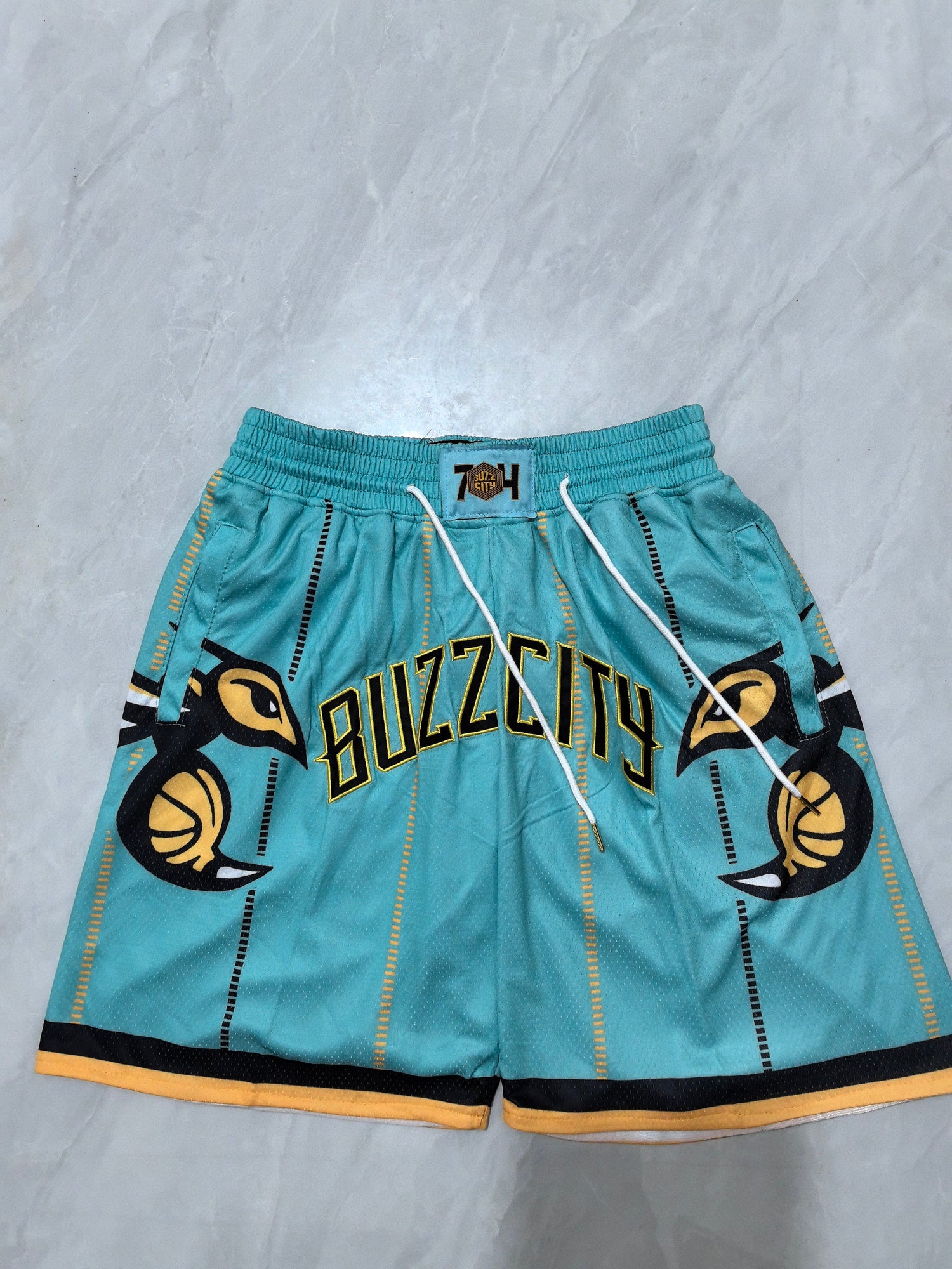 JUST DON Charlotte Hornets Pocket Shorts