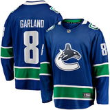 Men's Vancouver Canucks Nils Hoglander Fanatics Blue Home Premier Breakaway Player Jersey