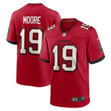 David Moore Tampa Bay Buccaneers Nike  Game Jersey -  Red