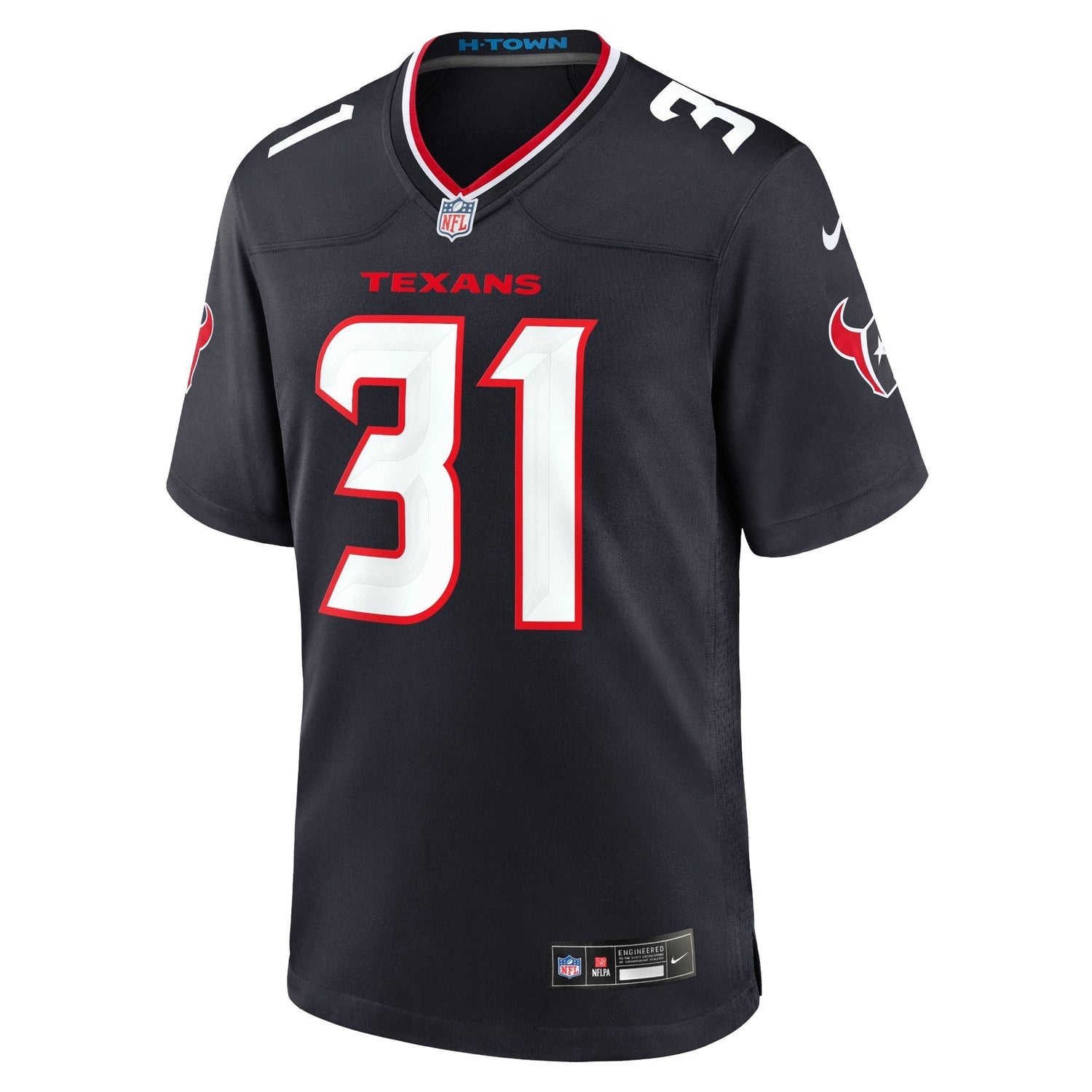Dameon Pierce Houston Texans Nike Game Jersey - Navy