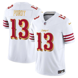 Men's Brock Purdy San Francisco 49ers 2025 Rivalries Collection F.U.S.E. Limited White Jersey