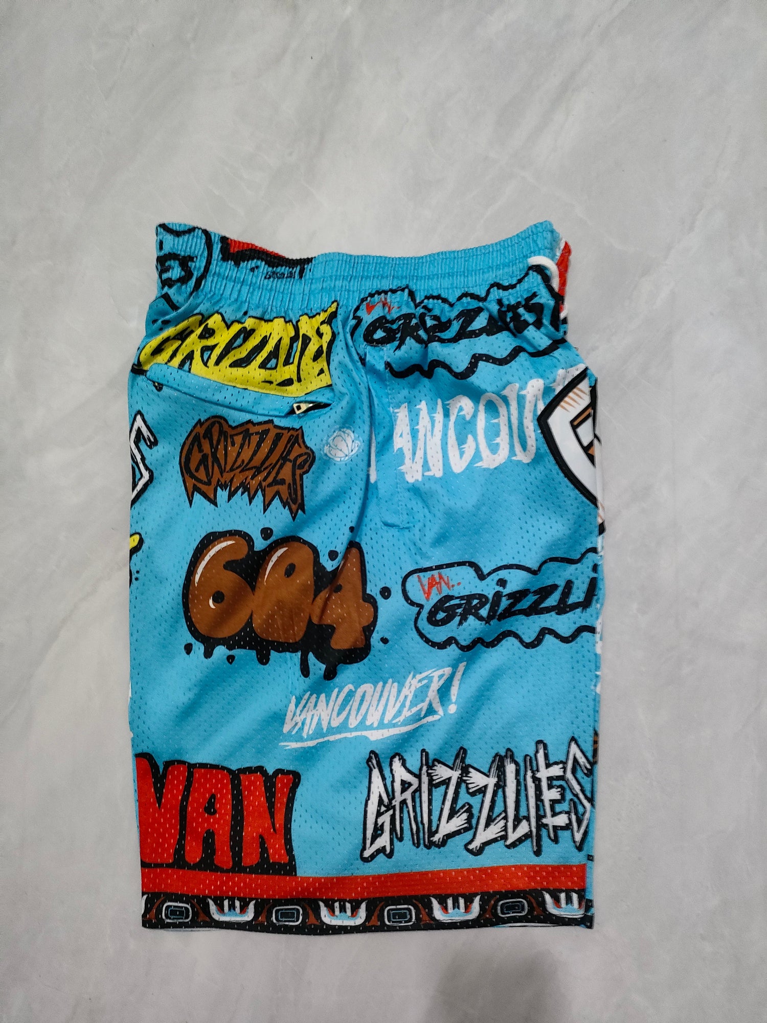 JUST DON Miami Marlins Pocket Shorts