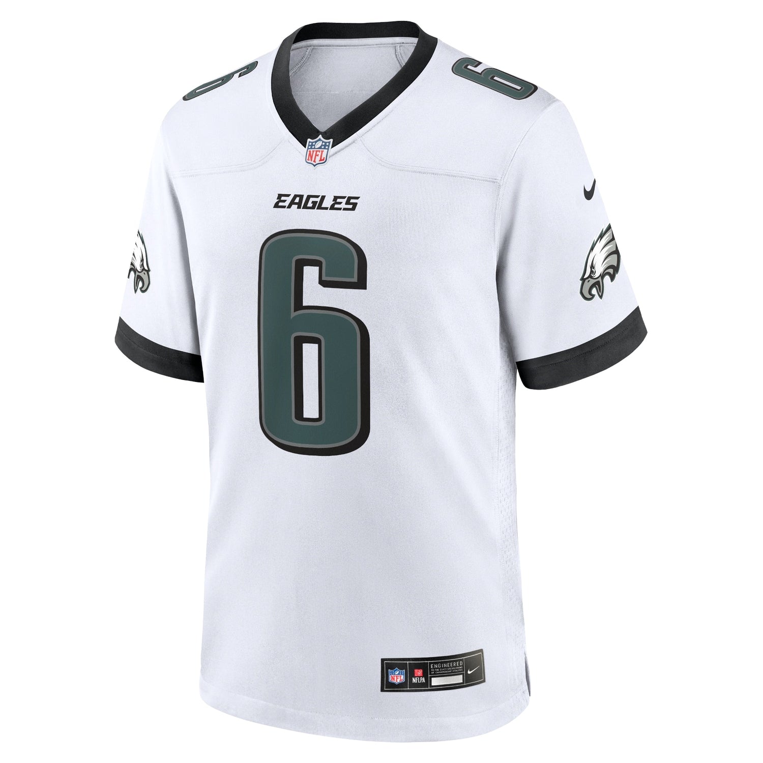 DeVonta Smith Philadelphia Eagles Nike White Game Jersey - White