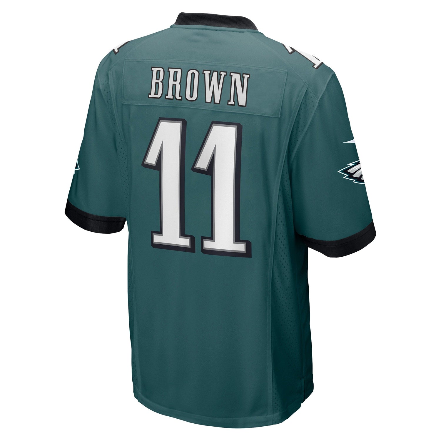 A.J. Brown Philadelphia Eagles Nike   Game Jersey - Midnight Green