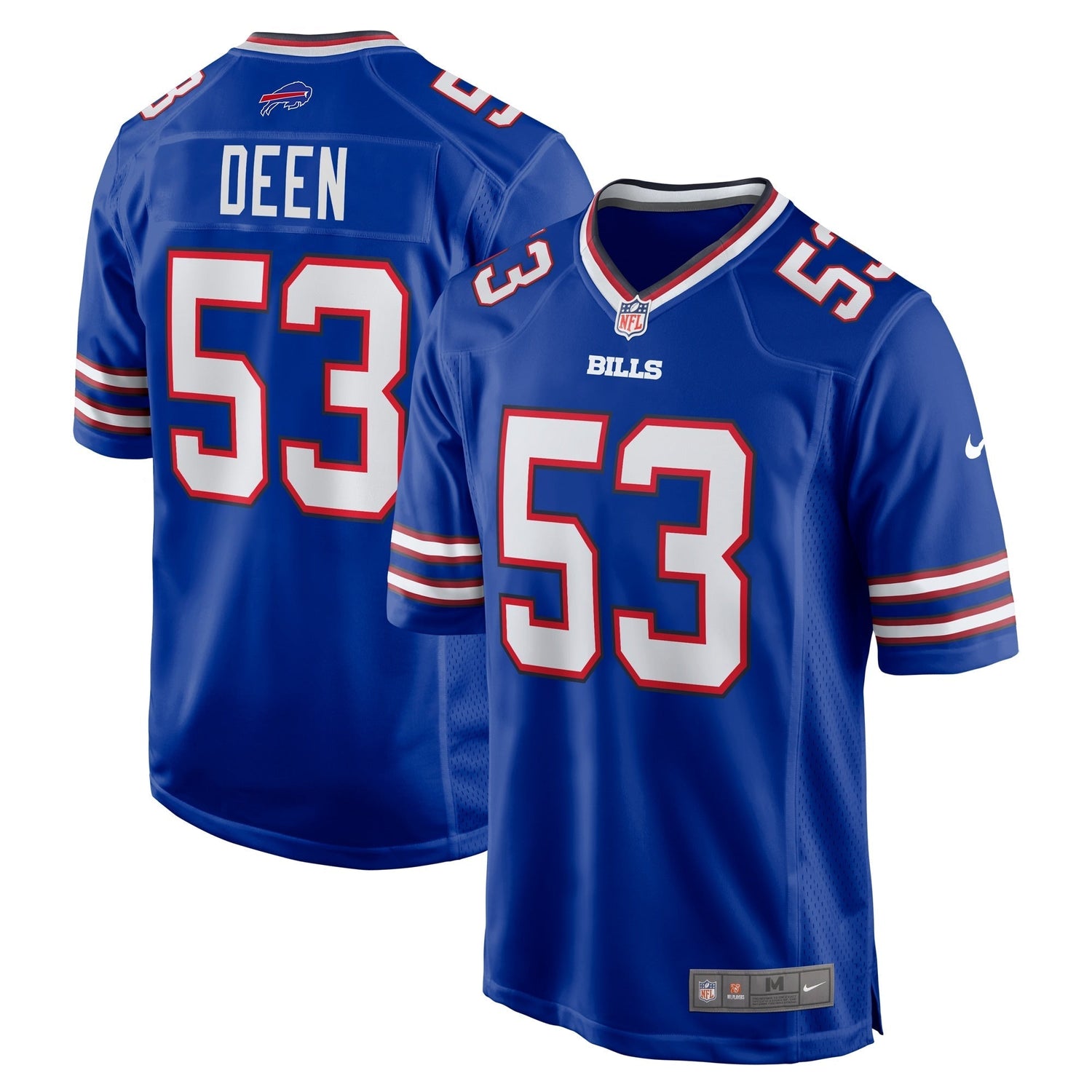 Branson Deen Buffalo Bills Nike Game Jersey -  Royal