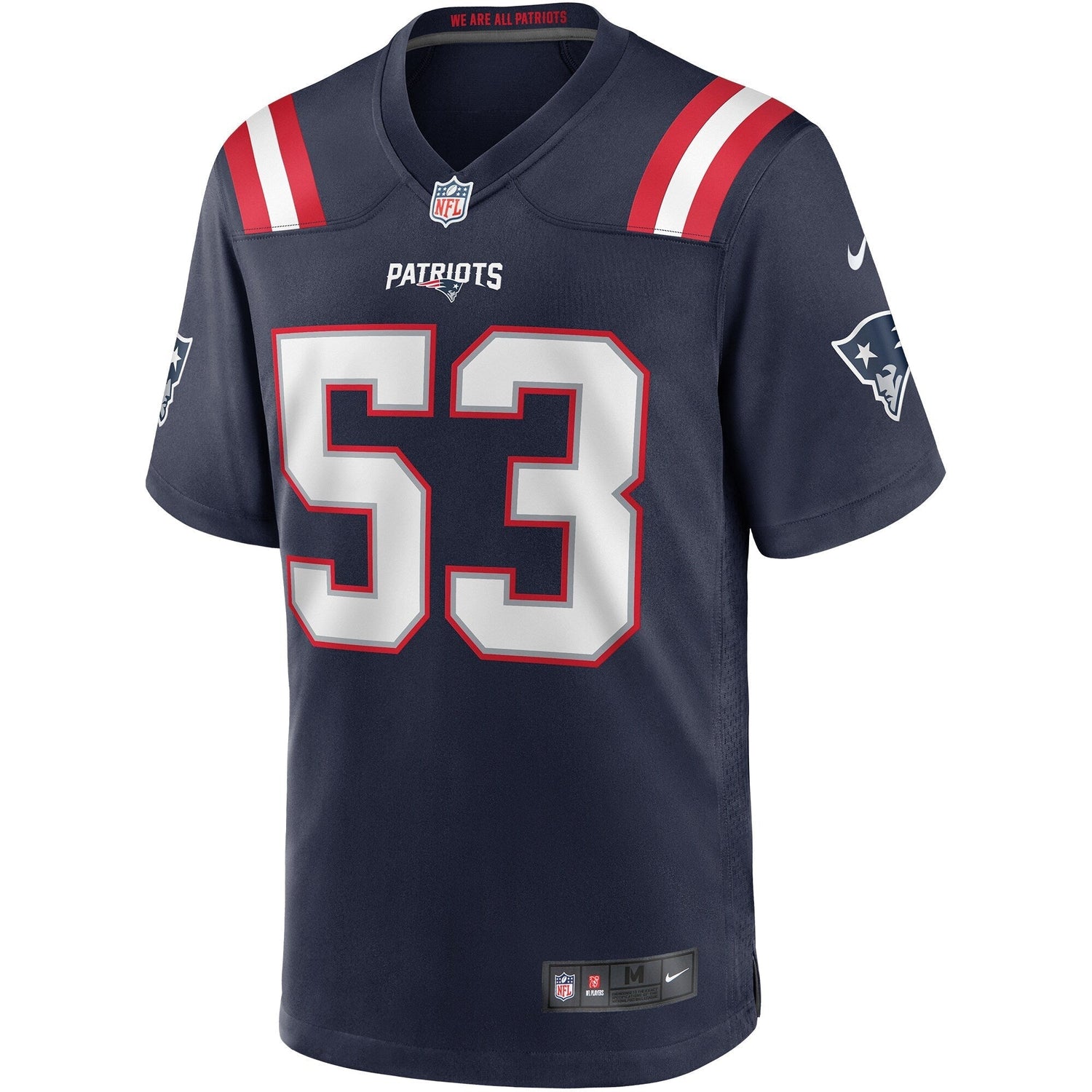 Chris Slade New England Patriots Nike Game Retired   Jersey - Navy