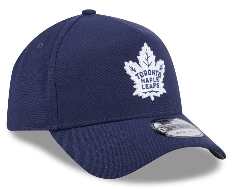 Men's Toronto Maple Leafs NHL New Era Men's Blue 9Forty A-Frame Snapback Hat