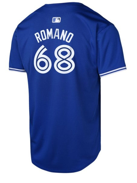 Youth Toronto Blue Jays Jordan Romano Nike Royal Blue Alternate Limited Player Jersey