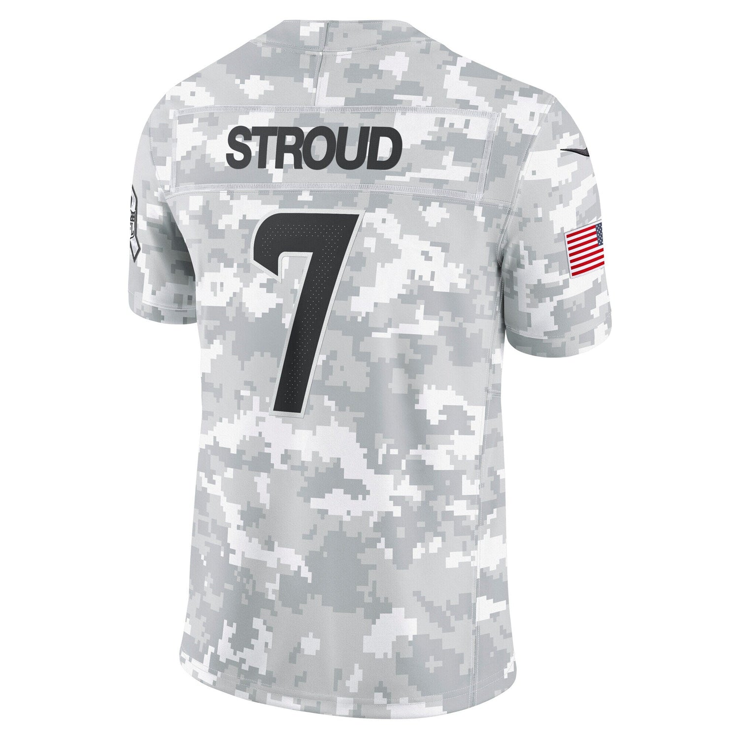 C.J. Stroud Houston Texans Nike 2024 Salute to Service Limited Jersey - Arctic Camo