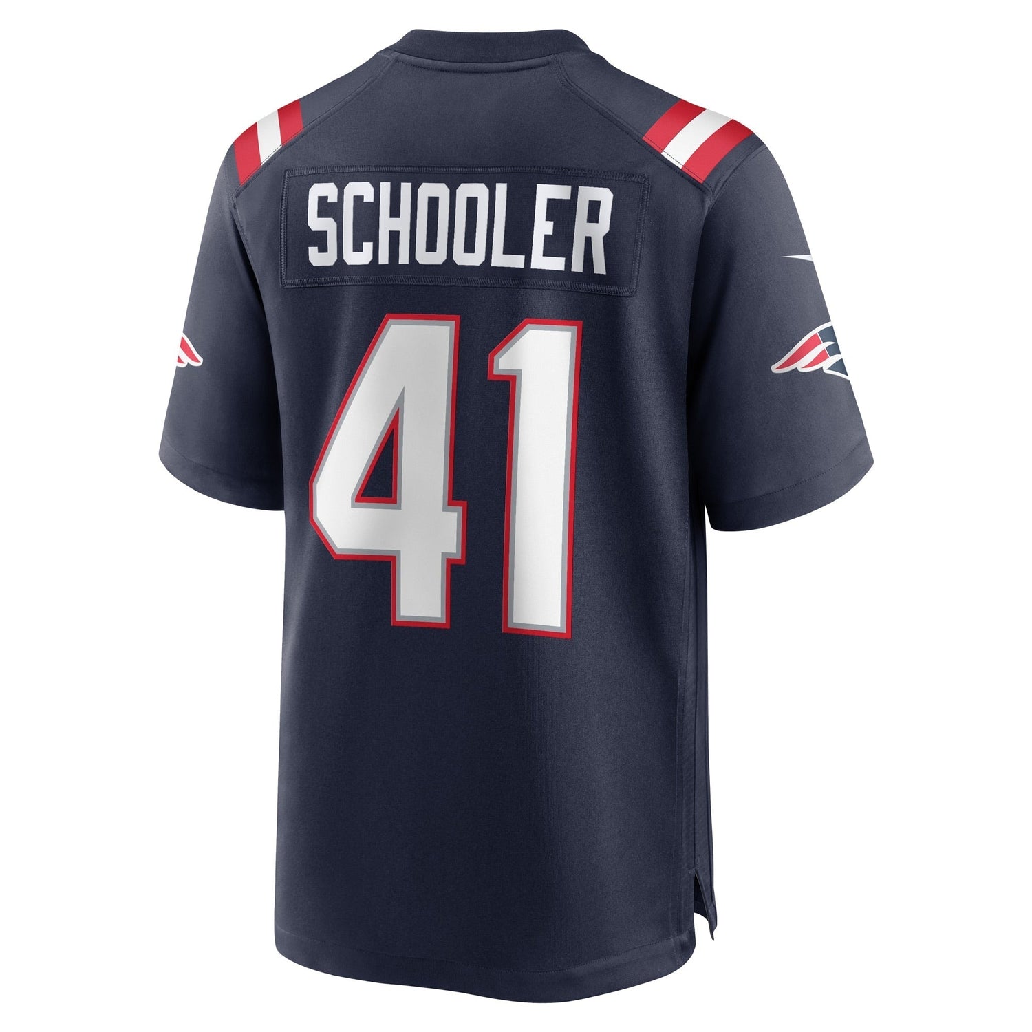Brenden Schooler New England Patriots Nike Game   Jersey - Navy