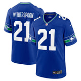 Devon Witherspoon Seattle Seahawks Nike Throwback   Game Jersey - Royal