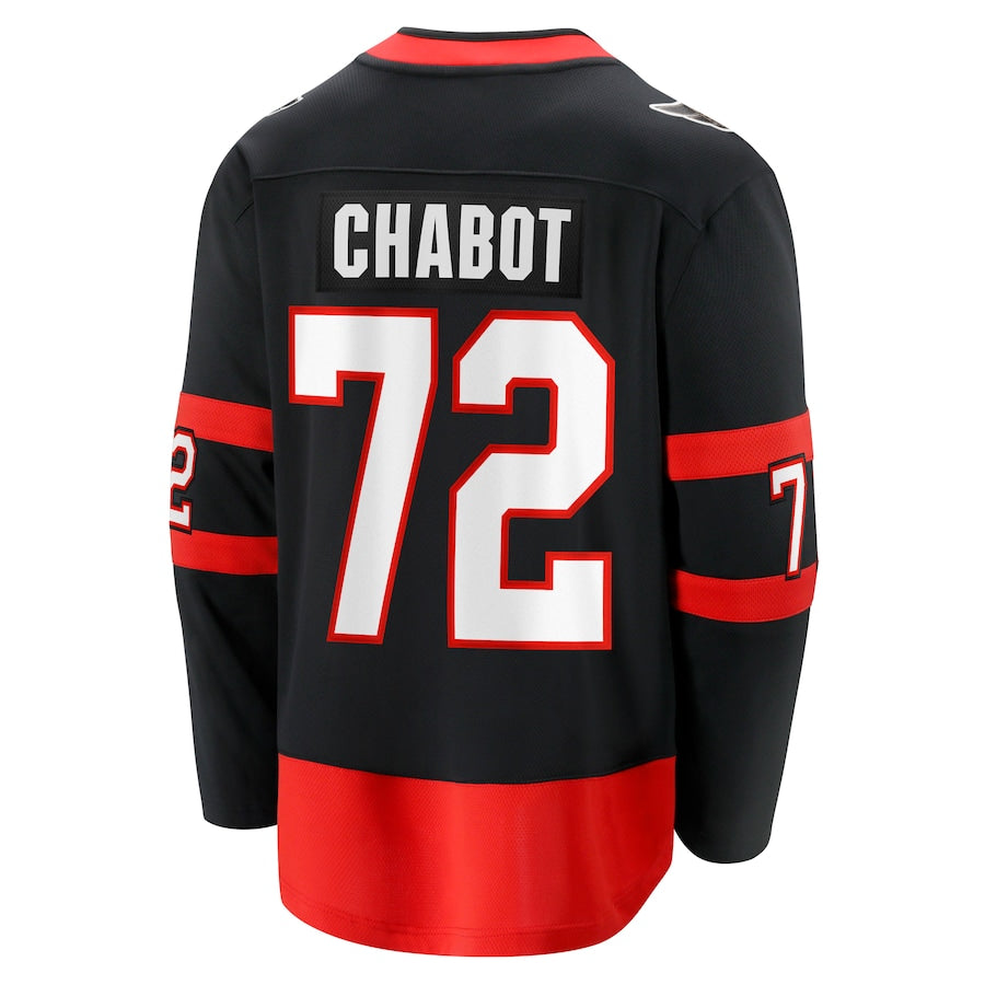 Thomas Chabot Ottawa Senators   Home Breakaway Jersey - Black