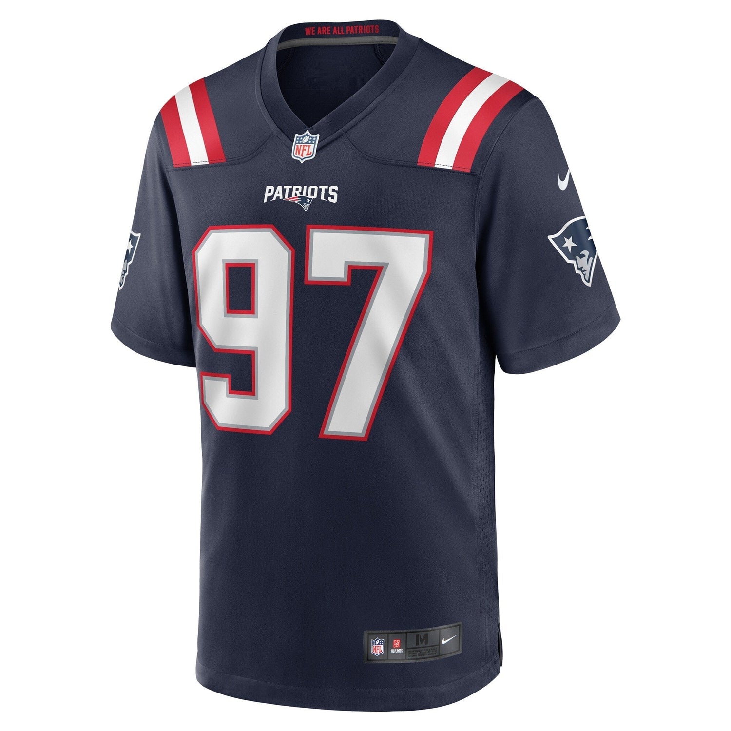 DaMarcus Mitchell New England Patriots Nike Game   Jersey - Navy