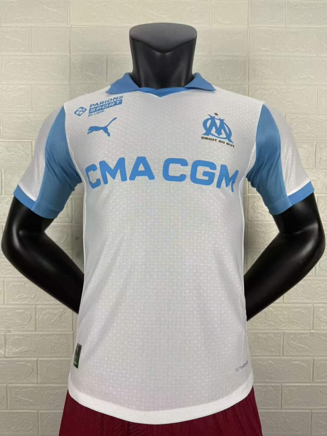 2025-26 Marseille Home Player Jersey