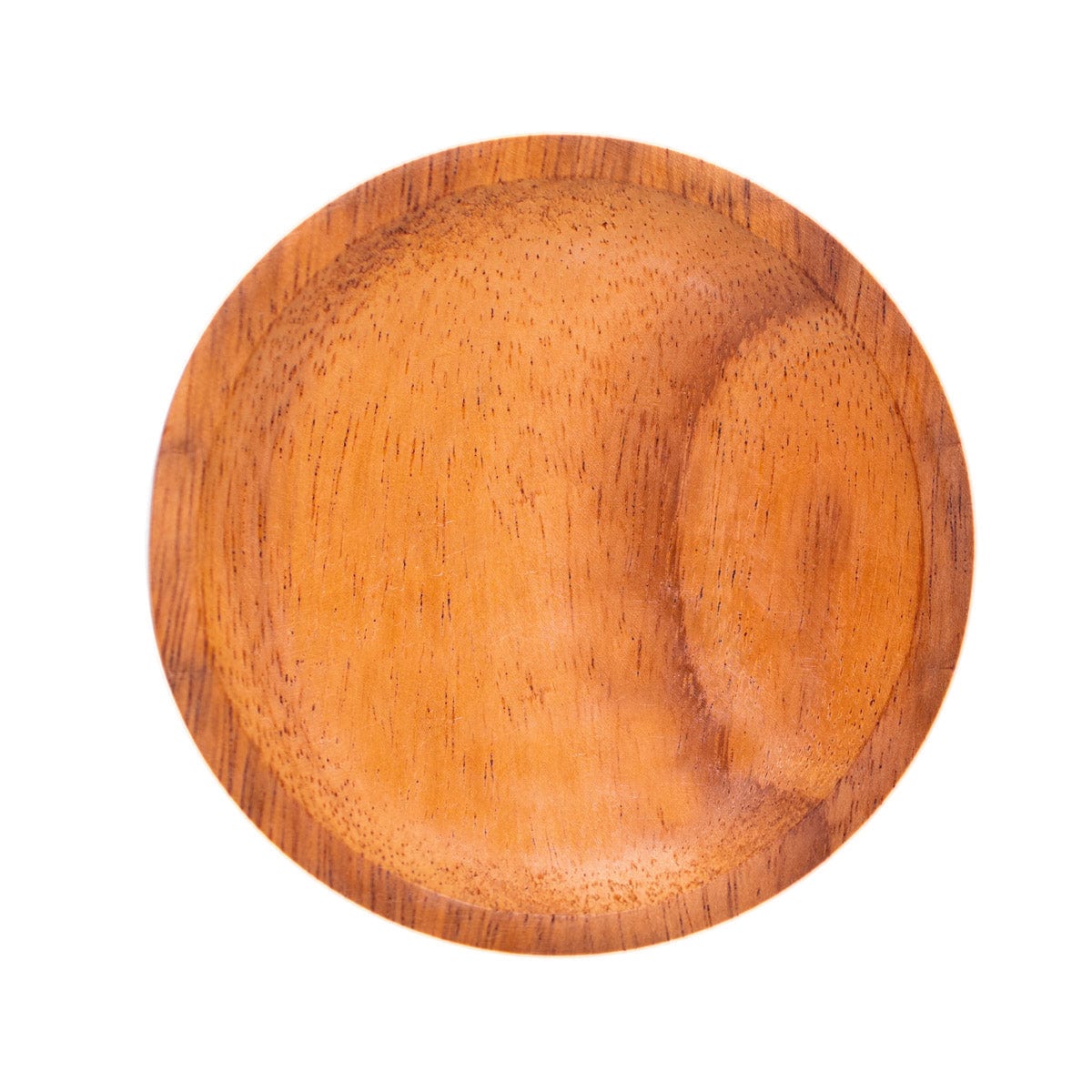 4-Pc Acacia Wood Round Coaster Set