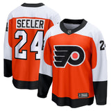 Men's Philadelphia Flyers Nick Seeler Fanatics Orange Home Breakaway Jersey