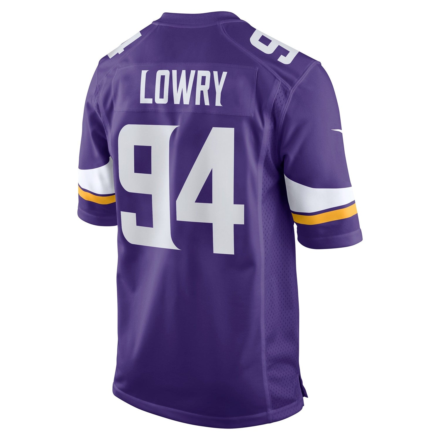 Dean Lowry Minnesota Vikings Nike Game   Jersey - Purple