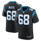 Cade Mays Carolina Panthers Nike Team Game Jersey -  Black