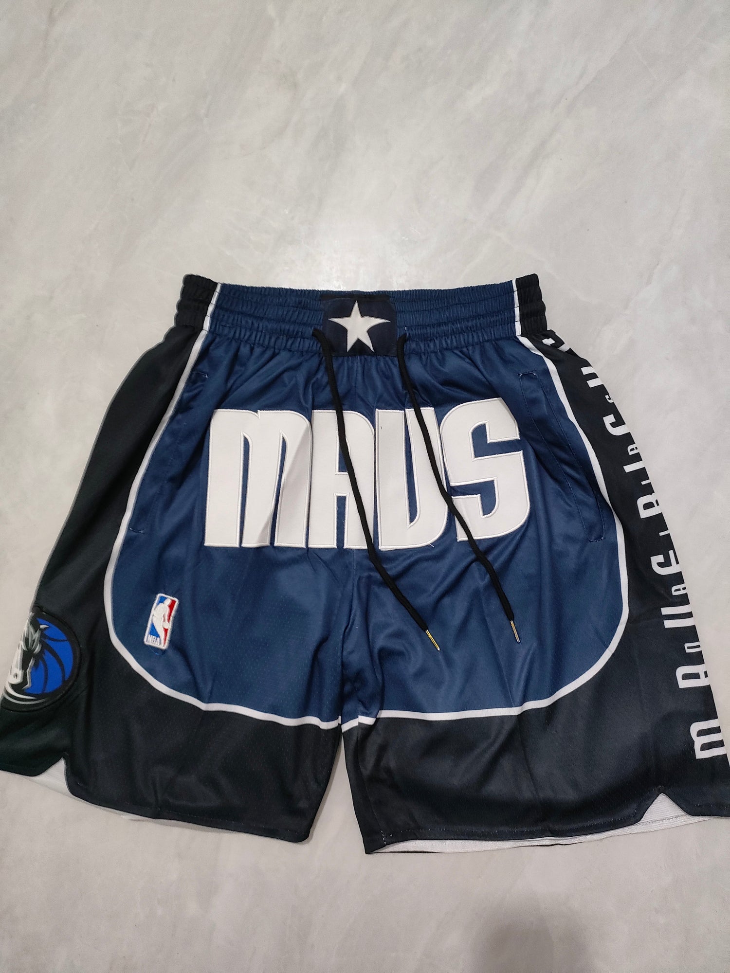 JUST DON Dallas Mavericks Pocket Shorts