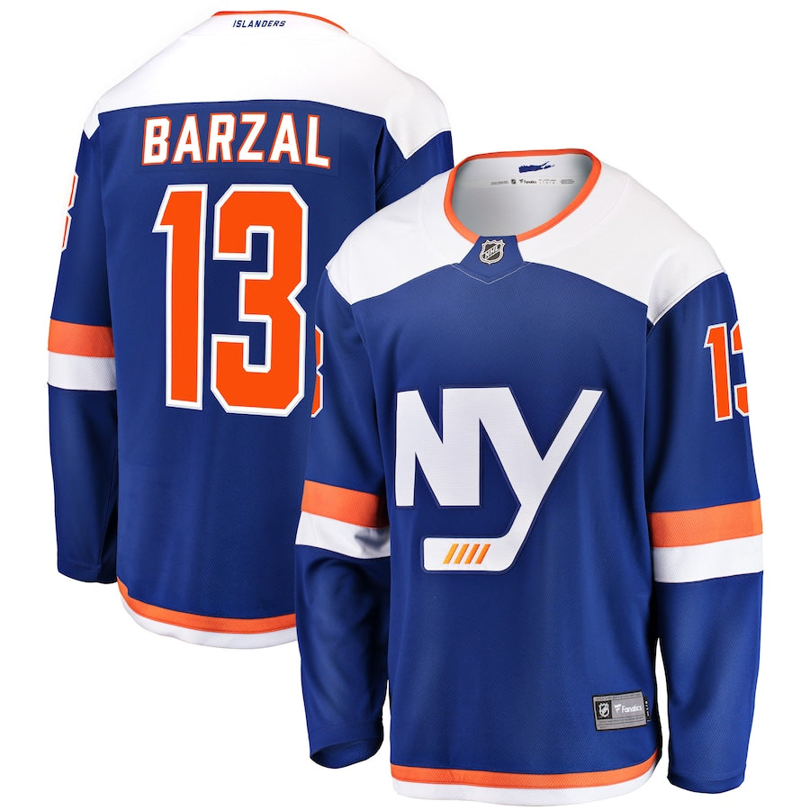Mathew Barzal New York Islanders   Alternate Breakaway Jersey - Blue