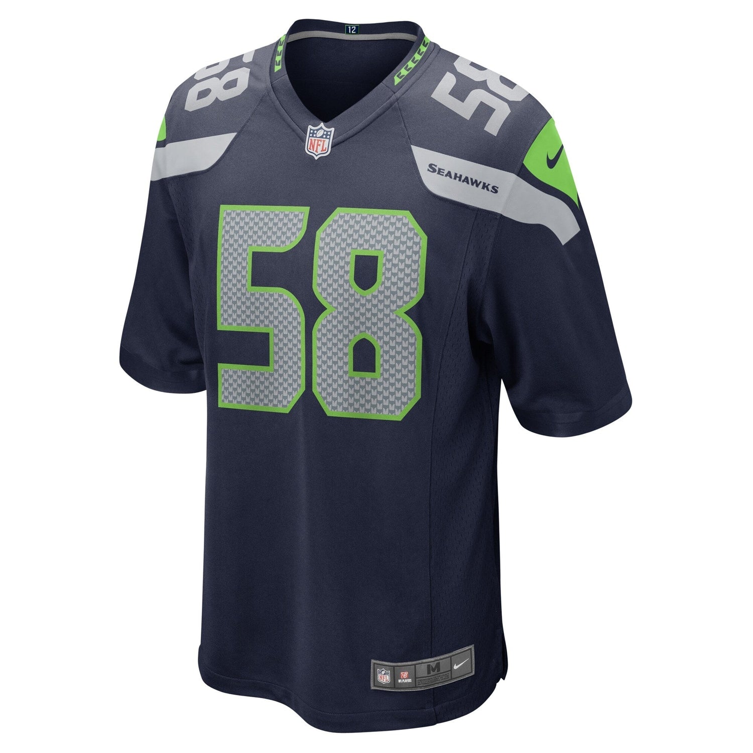 Derick Hall Seattle Seahawks Nike  Game Jersey -  College Navy