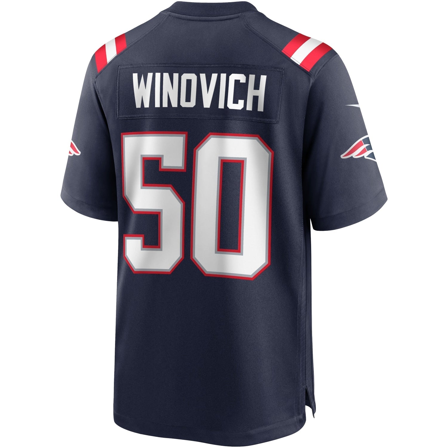 Chase Winovich New England Patriots Nike Game   Jersey - Navy