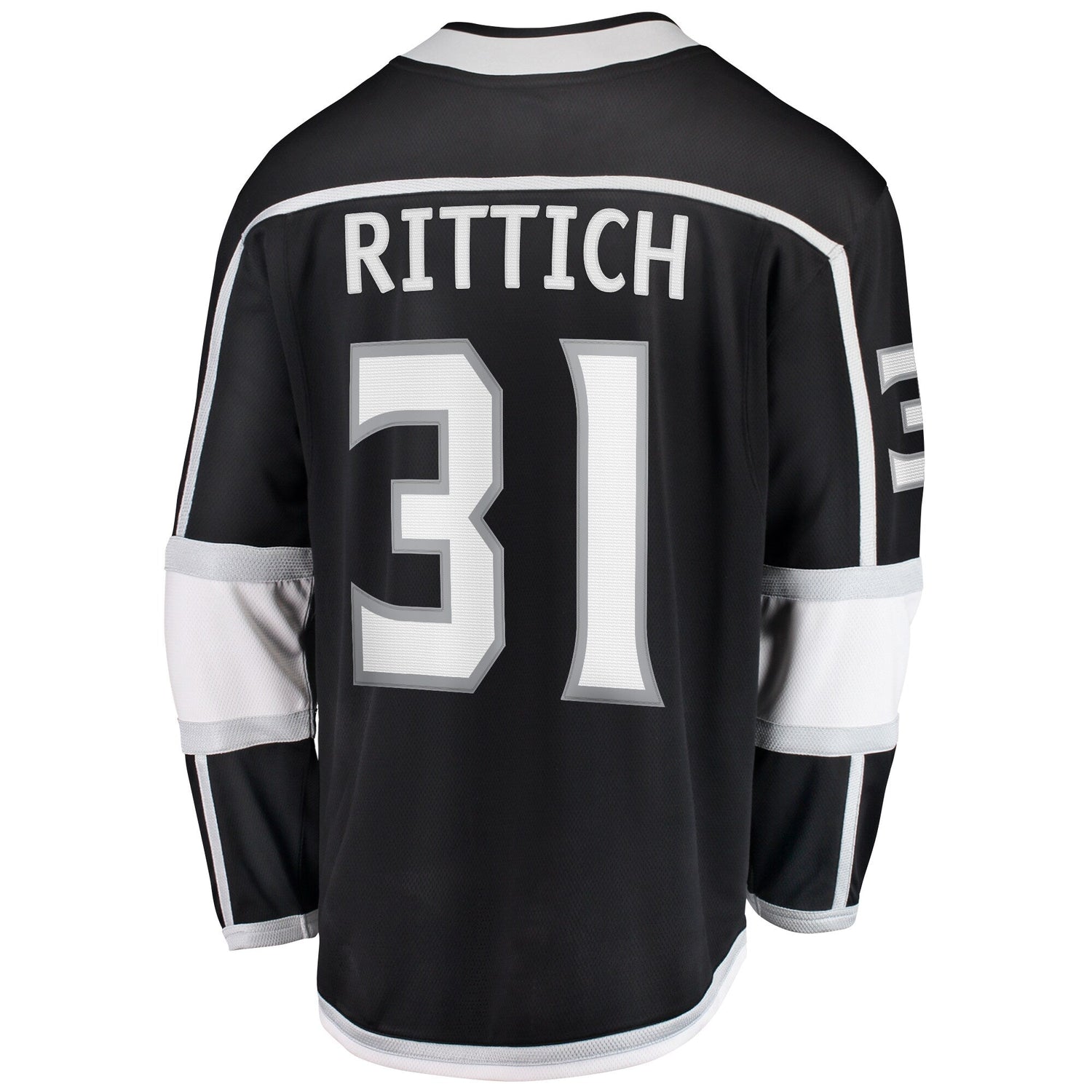 David Rittich Los Angeles Kings   Home Premier Breakaway  Jersey - Black