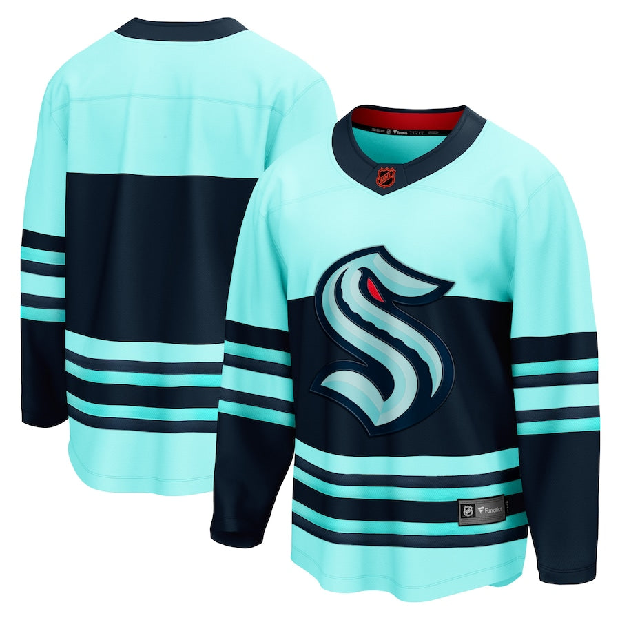 Men's Seattle Kraken Fanatics Teal Special Edition 2.0 Breakaway Blank Jersey