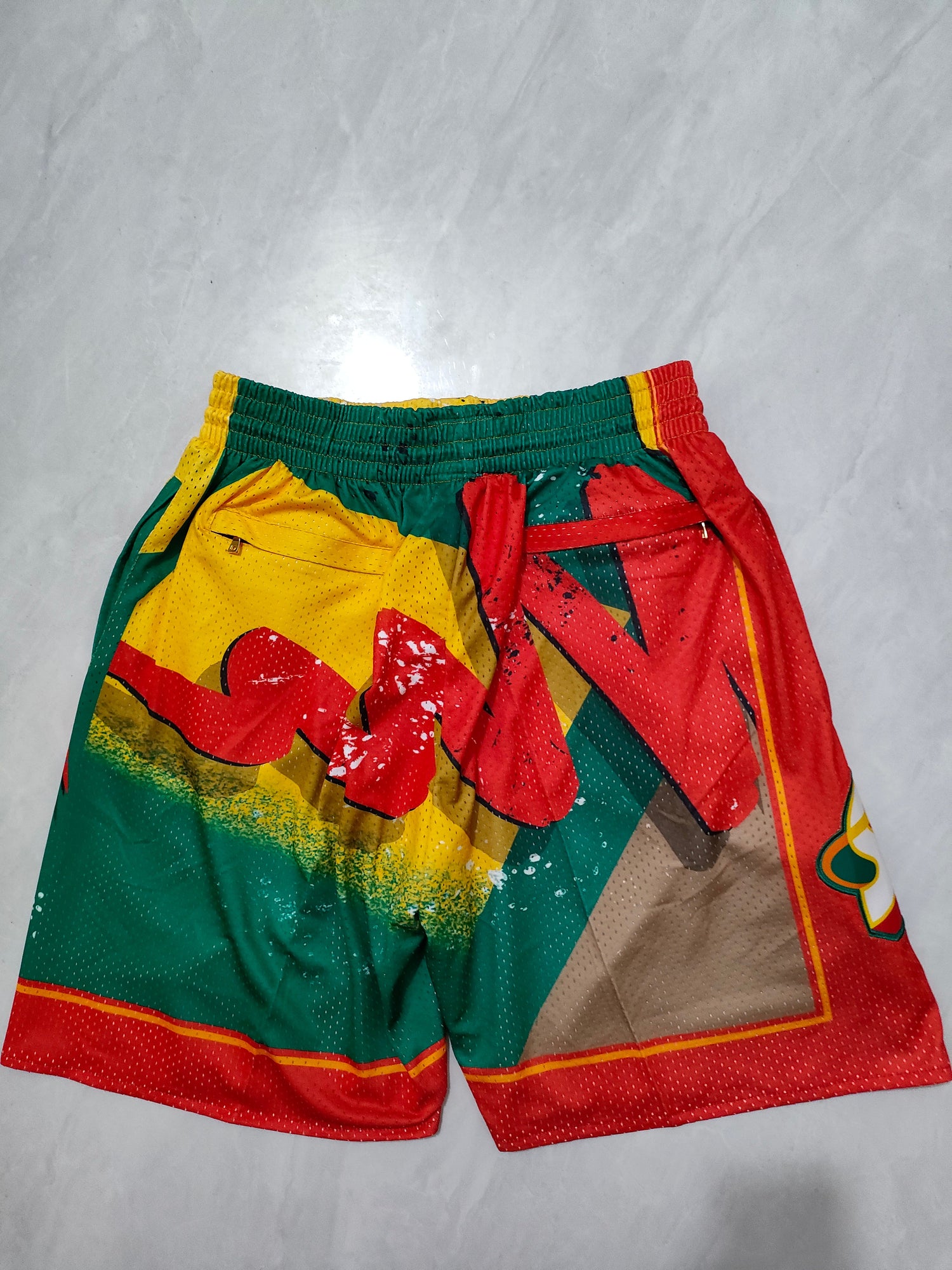 JUST DON Seattle SuperSonics Pocket Shorts