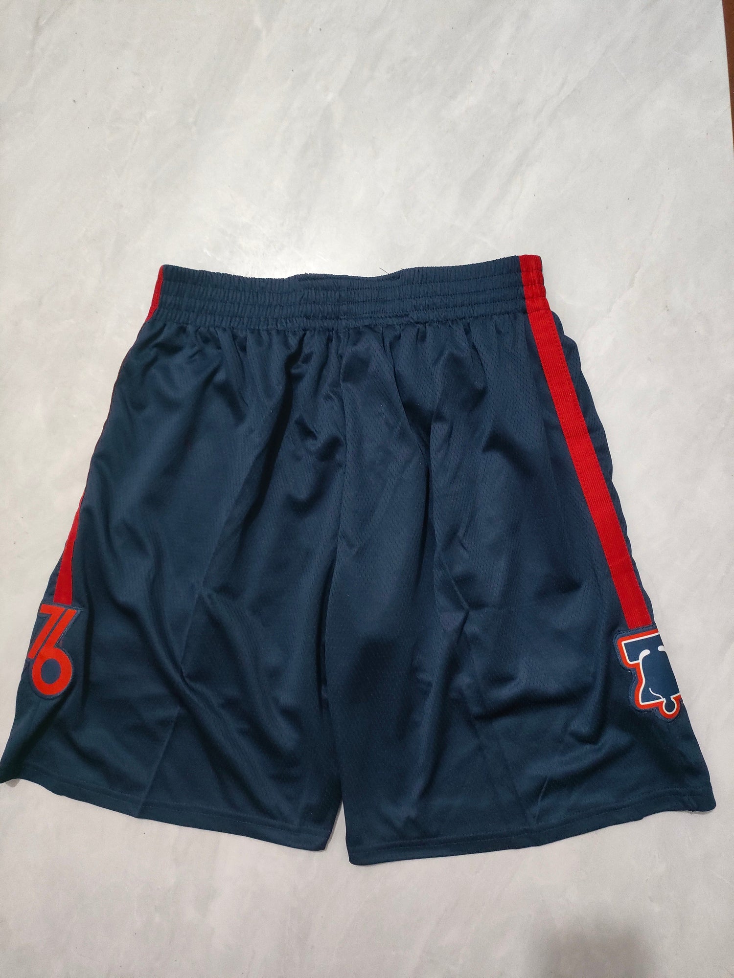 Philadelphia 76ers Blue 24 City Edition Shorts