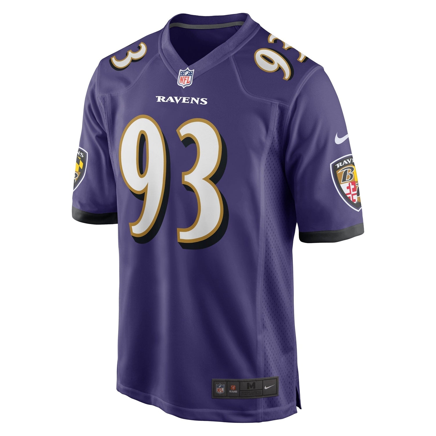 Bravvion Roy Baltimore Ravens Nike  Game Jersey -  Purple
