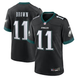 A.J. Brown Philadelphia Eagles Nike Alternate Game Jersey - Black