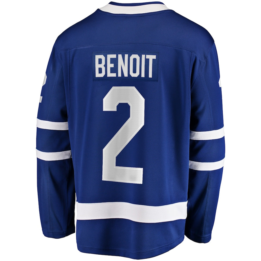 Simon Benoit Toronto Maple Leafs  Home Premier Breakaway  Jersey - Blue