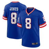 Daniel Jones New York Giants Nike Classic   Game Jersey - Royal