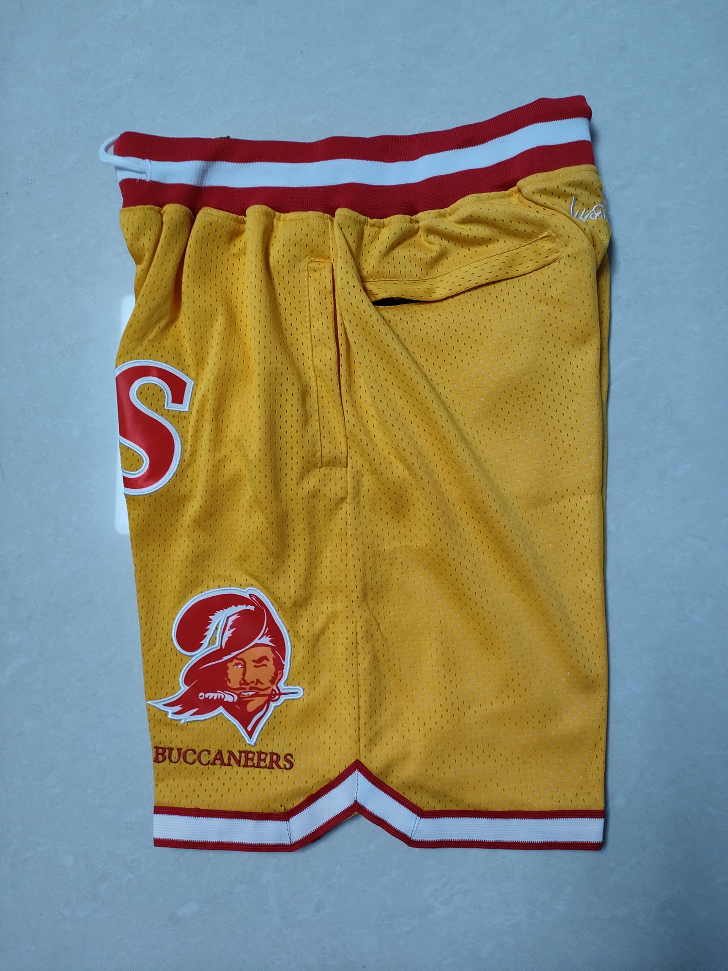 JUST DON Tampa Bay Buccaneers Pocket Shorts