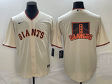 Men's San Francisco Giants Cream Home Player Jersey