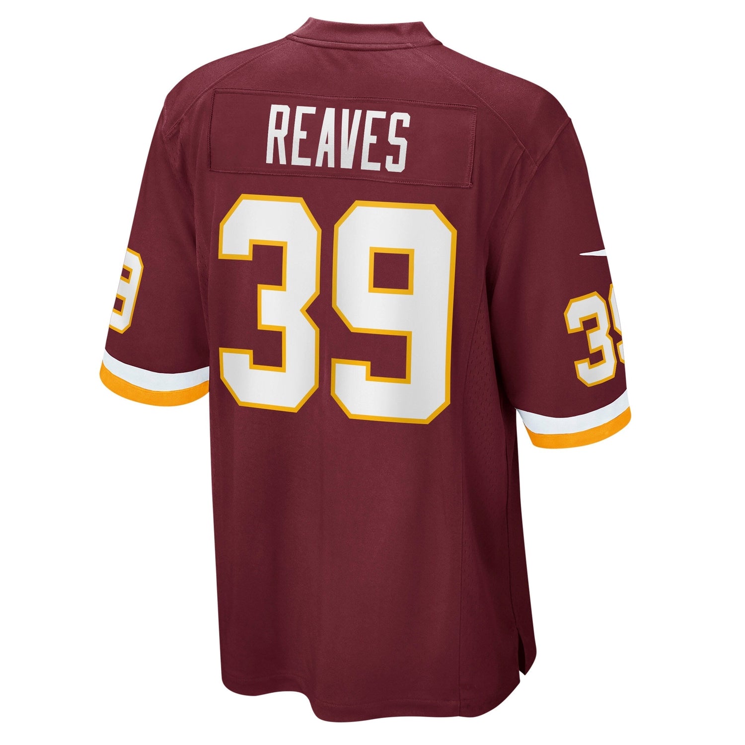 Jeremy Reaves Washington Football Team Nike Game   Jersey - Burgundy
