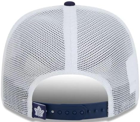 Men's Toronto Maple Leafs New Era Trucker Royal/White Rope Stretch-Snap Hat