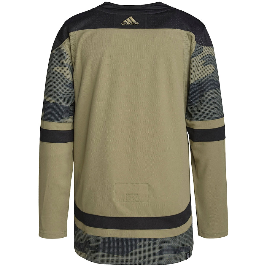 Men's Seattle Kraken adidas Camo Military Appreciation Team Authentic Practice Jersey