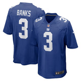 Deonte Banks New York Giants Nike  Game Jersey -  Royal