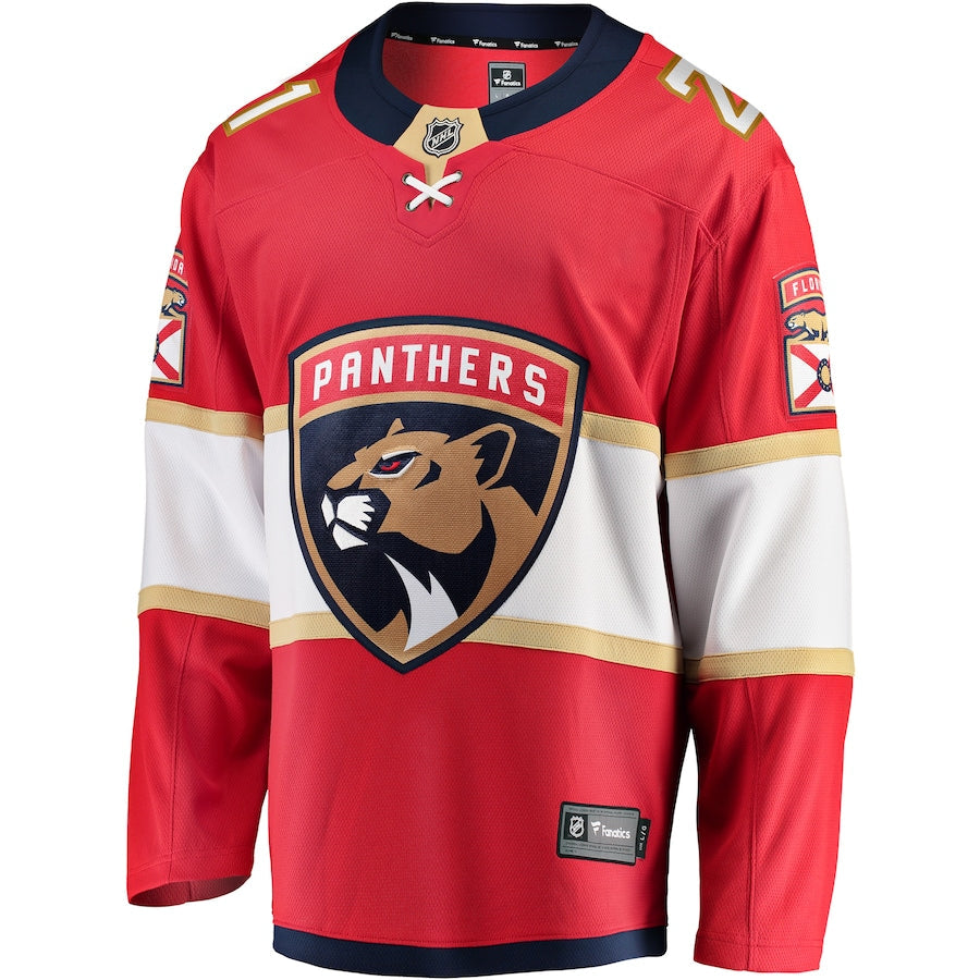Nick Cousins Florida Panthers   Home Breakaway  Jersey - Red